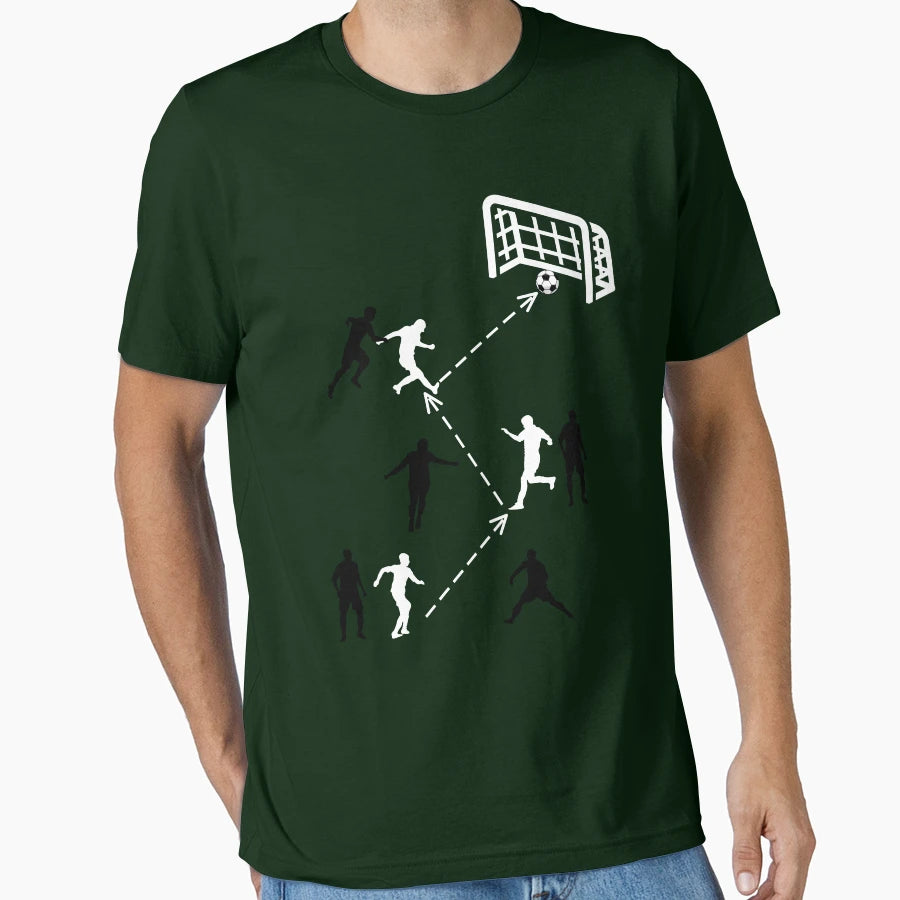 Funny Soccer Play Soccer Players T-Shirt - Streetwear Style for Adults - T-Shirt, Sweatshirt, Hoodie