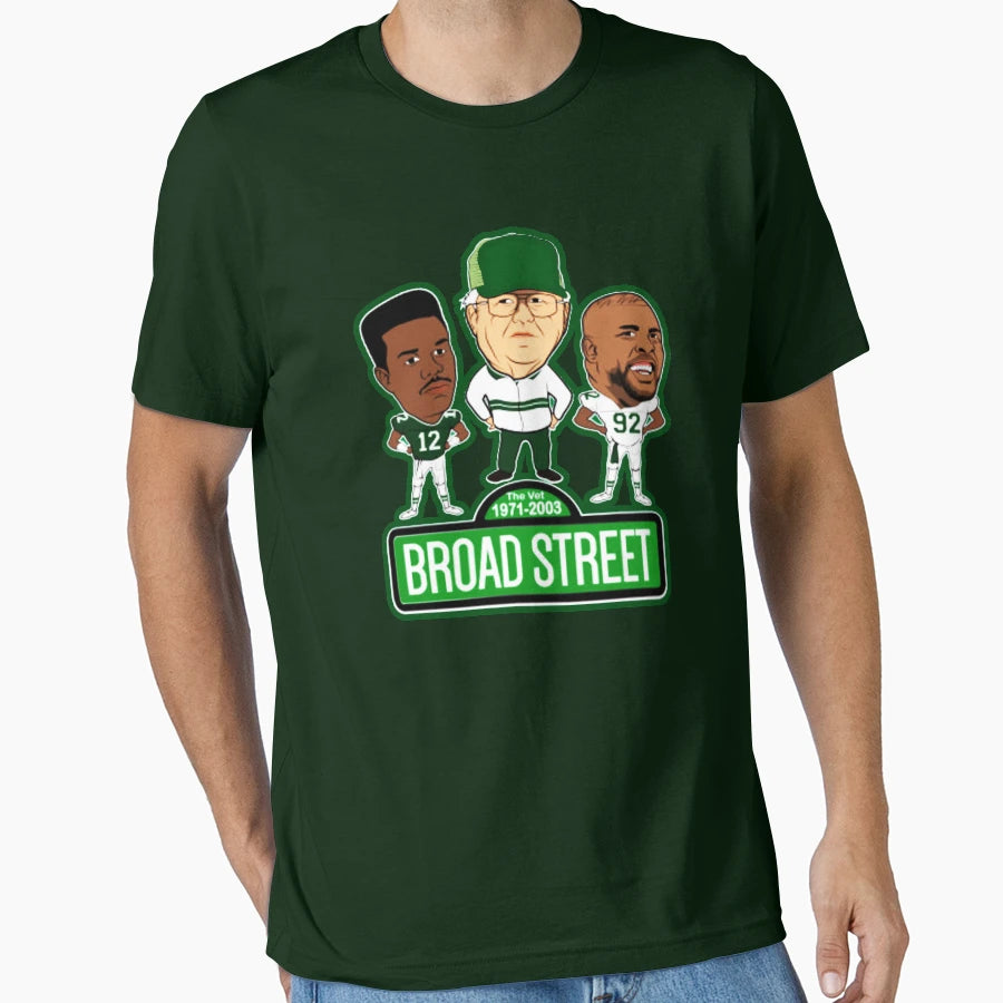 Broad Street Veterans Stadium T-Shirt - Graphic Print Unisex - T-Shirt, Sweatshirt, Hoodie