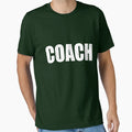 Coach Halloween Costume Party Funny T-Shirt - Custom Art Print Unisex - T-Shirt, Sweatshirt, Hoodie