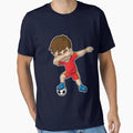 Dabbing Soccer T-Shirt - Aesthetic Graphic Men Women - T-Shirt, Sweatshirt, Hoodie
