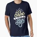 Shine Like The Stars Motivational Kindness Good Vibes - Adult & Kids T-Shirts, Sweatshirts & Hoodies apparel design preview 1