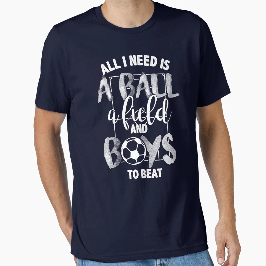 All I Need Is Ball Field To Beat T-Shirt - Aesthetic Graphic for Adults - T-Shirt, Sweatshirt, Hoodie