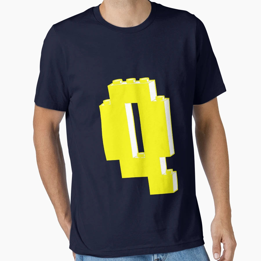 Letter Q T-Shirt - Fun Novelty Design Men Women - T-Shirt, Sweatshirt, Hoodie