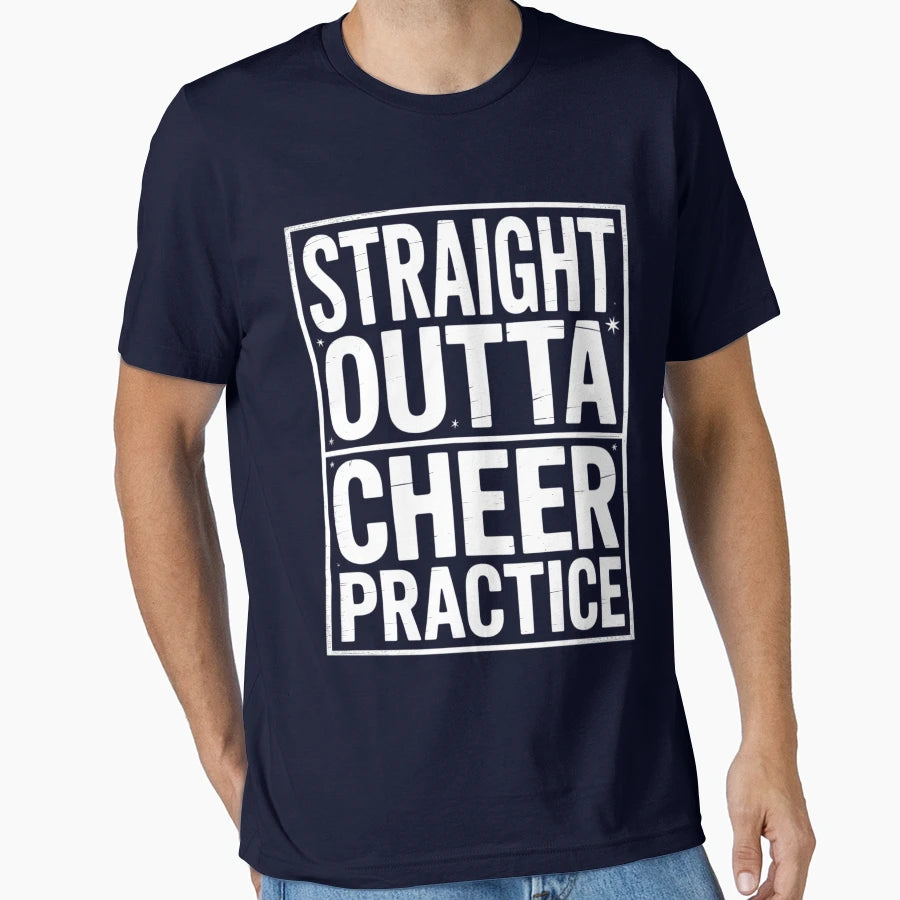 Cheer Practice Cheerleading Practice T-Shirt - Trendy Graphic Men Women - T-Shirt, Sweatshirt, Hoodie