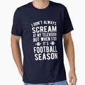 Football Season T-Shirt - Minimalist Print for Adults - T-Shirt, Sweatshirt, Hoodie