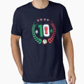 Beer And Football Italys Colours T-Shirt - Minimalist Print for Adults - T-Shirt, Sweatshirt, Hoodie