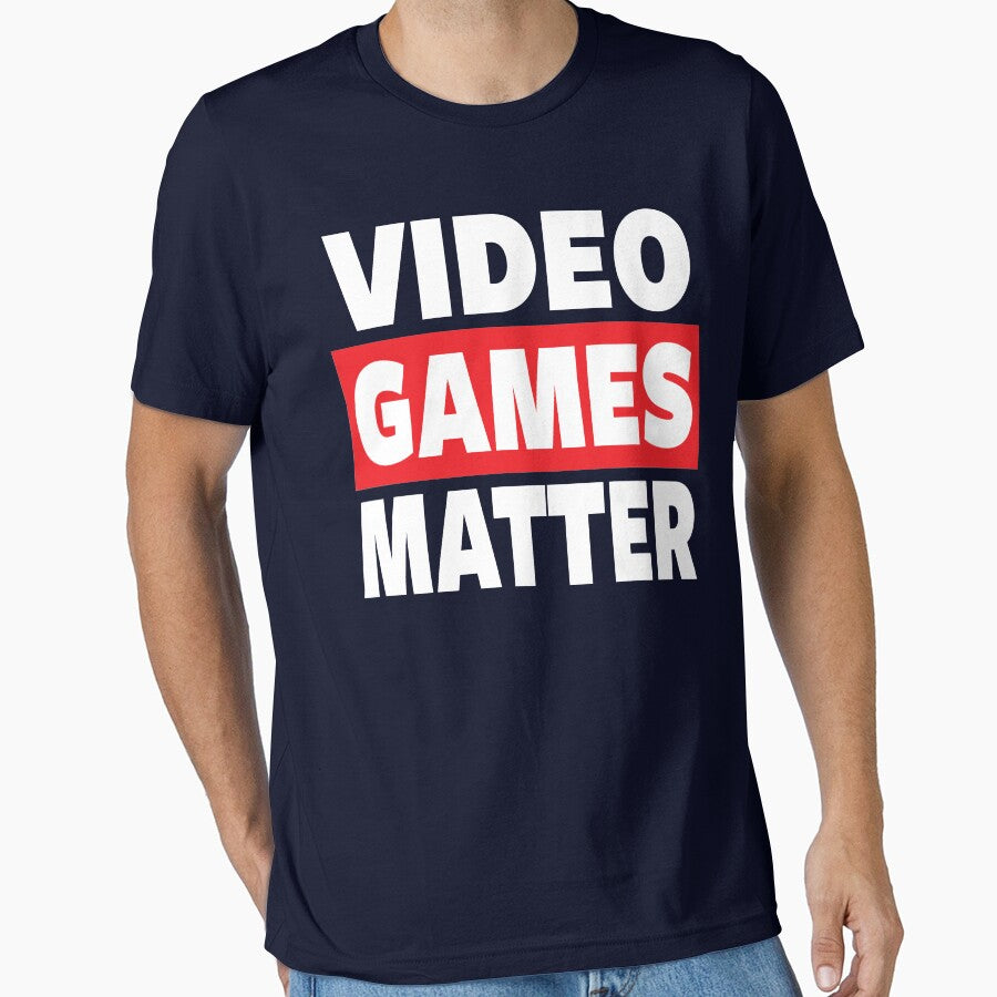 GAMING VIDEO GAMES MATTER GAMER by ShirtWreck - Adult & Kids T-Shirts, Sweatshirts & Hoodies apparel design preview 1