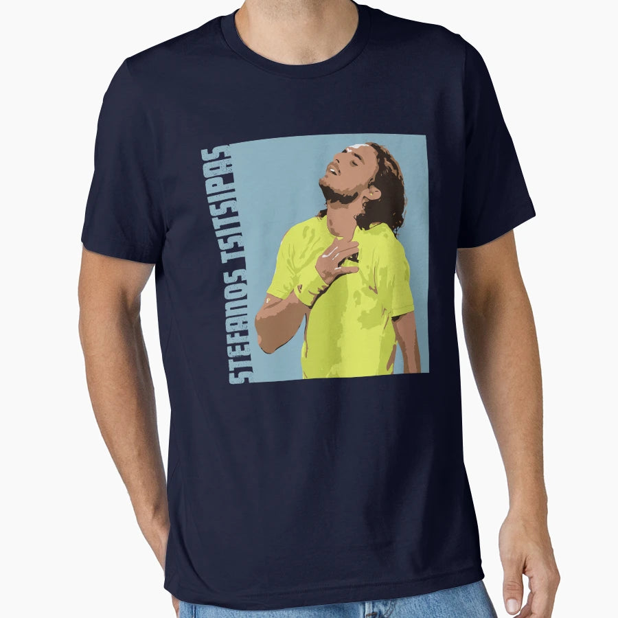 Professional Tennis Player Stefanos T-Shirt - Unique Graphic Unisex - T-Shirt, Sweatshirt, Hoodie
