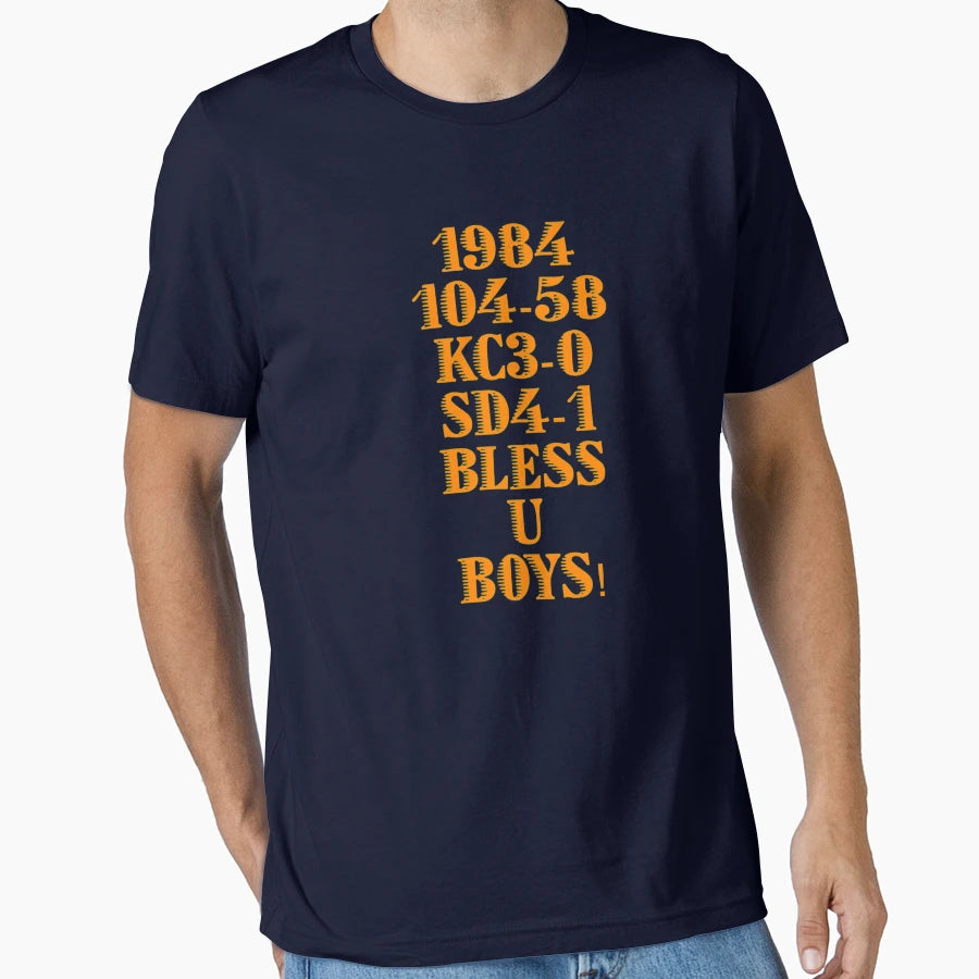Detroit 1984 Bless U T-Shirt - Graphic Print Men Women - T-Shirt, Sweatshirt, Hoodie