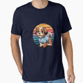 Cute dog by Trenchline - Adult & Kids T-Shirts, Sweatshirts & Hoodies apparel design preview 1