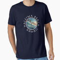 Haleiwa Beach Hawaii (with White Lettering) by - Adult & Kids T-Shirts, Sweatshirts & Hoodies apparel design preview 1