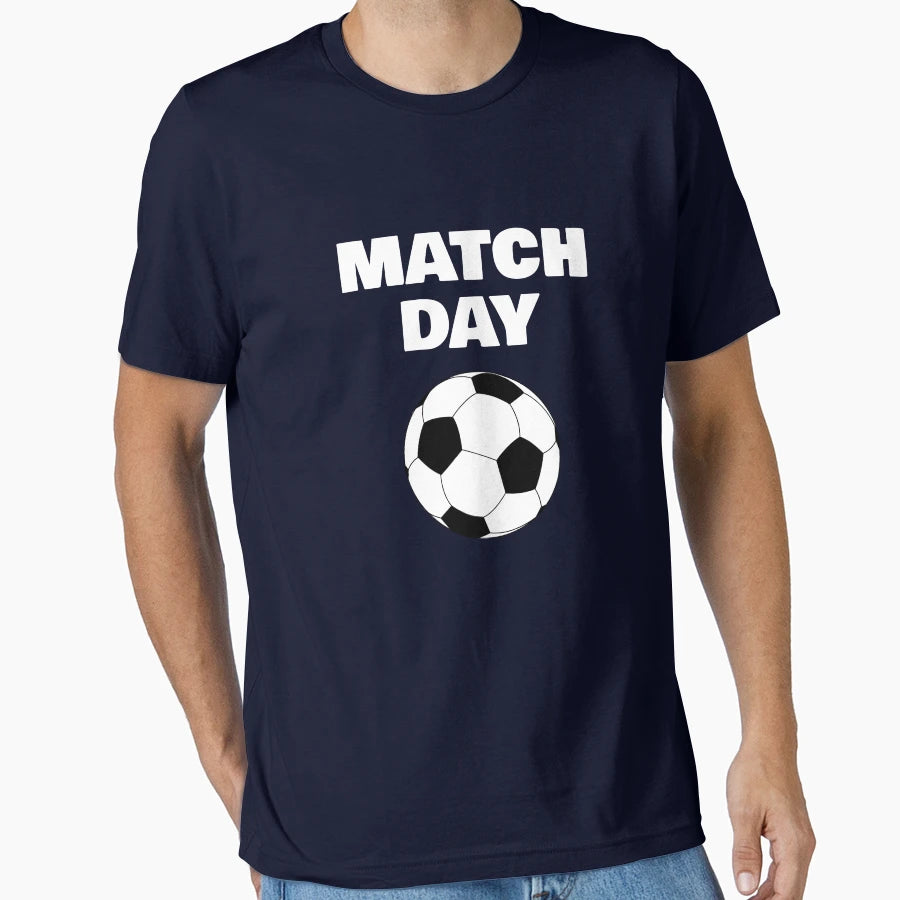 Match Day Football Soccer T-Shirt - Aesthetic Graphic Unisex - T-Shirt, Sweatshirt, Hoodie