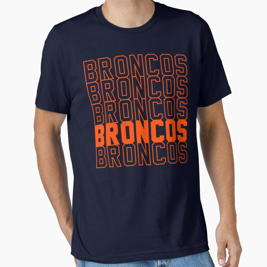 Broncos T-Shirt - Streetwear Style for Adults - T-Shirt, Sweatshirt, Hoodie