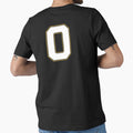 Jersey Number 0 Player Number Zero T-Shirt - Unique Graphic Men Women - T-Shirt, Sweatshirt, Hoodie