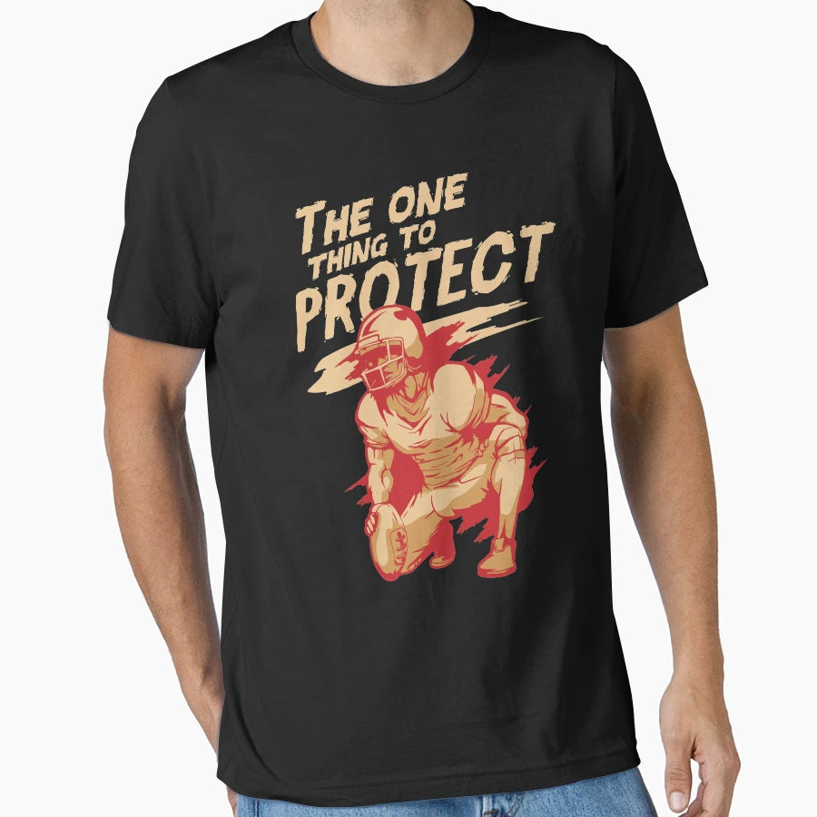 Football Position Center Aggressive T-Shirt - Aesthetic Graphic for Adults - T-Shirt, Sweatshirt, Hoodie