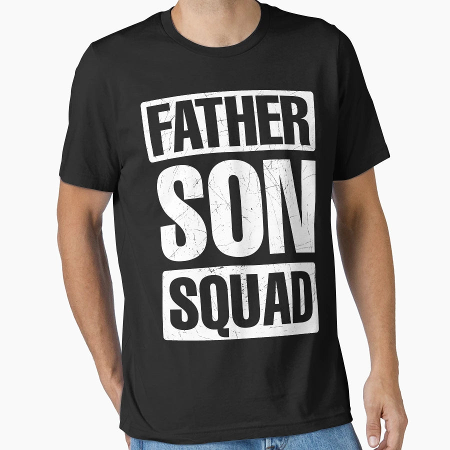 Father Son Squad Novelty T Shirts T-Shirt - Streetwear Style Men Women - T-Shirt, Sweatshirt, Hoodie
