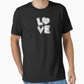 Love Football T-Shirt - Fun Novelty Design for Adults - T-Shirt, Sweatshirt, Hoodie