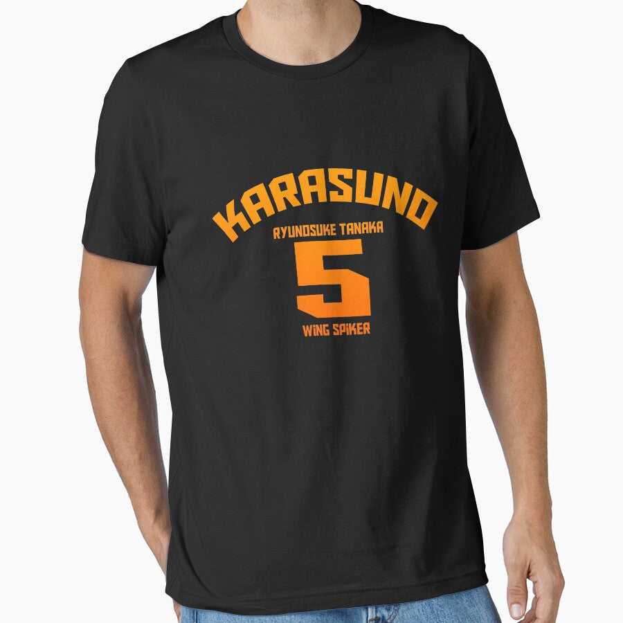 Karasuno 5 Ryunosuke Tanaka by xAmalie - Adult & Kids T-Shirts, Sweatshirts & Hoodies apparel design preview 1