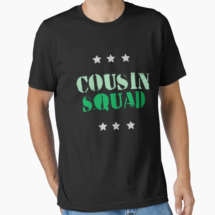 Cousin Squad T-Shirt - Aesthetic Graphic for Adults - T-Shirt, Sweatshirt, Hoodie