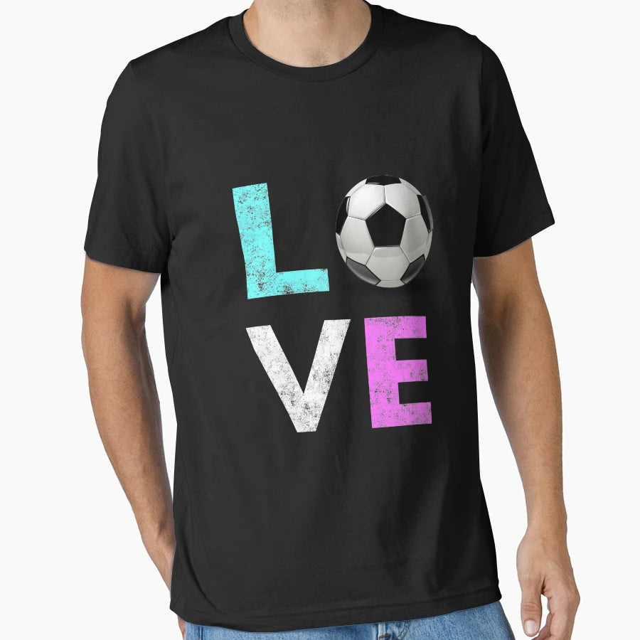 Cutest Love Soccer Gift We Love Soccer T-Shirt - Trendy Graphic Unisex - T-Shirt, Sweatshirt, Hoodie