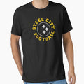 Steel City Football T-Shirt - Novelty Apparel Men Women - T-Shirt, Sweatshirt, Hoodie