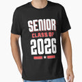 Senior Class 2026 T-Shirt - Fun Novelty Design Men Women - T-Shirt, Sweatshirt, Hoodie