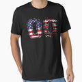 00 American Football Number Usa Zero Zero T-Shirt - Minimalist Print Unisex - T-Shirt, Sweatshirt, Hoodie