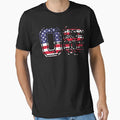 08 American Football Number Usa T-Shirt - Fun Novelty Design Men Women - T-Shirt, Sweatshirt, Hoodie