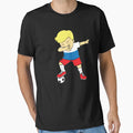 Soccer Player Russia Jersey Dab T-Shirt - Minimalist Print for Adults - T-Shirt, Sweatshirt, Hoodie