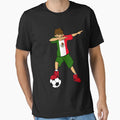 Dabbing Soccer Artwork Mexico Mexican T-Shirt - Streetwear Style Men Women - T-Shirt, Sweatshirt, Hoodie