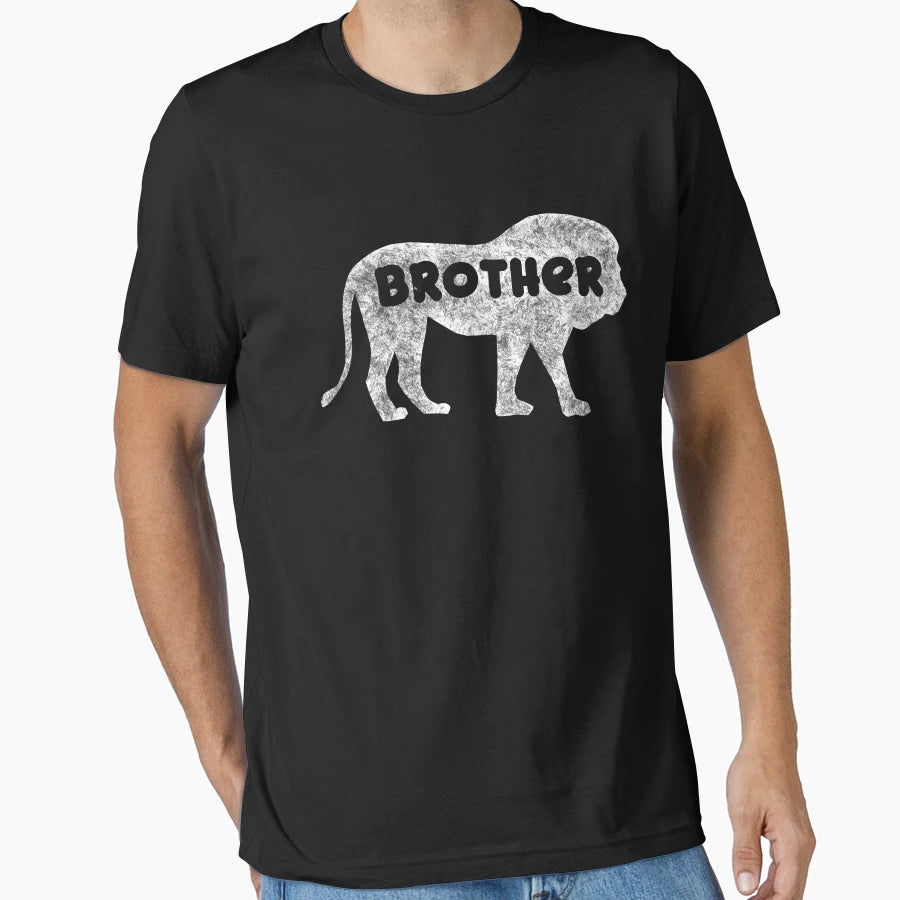 Lion Brother Camping Wildlife T-Shirt - Novelty Apparel Unisex - T-Shirt, Sweatshirt, Hoodie