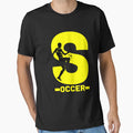 Soccer Player Soccer Team Soccer Rugby Goal T-Shirt - Graphic Print Unisex - T-Shirt, Sweatshirt, Hoodie