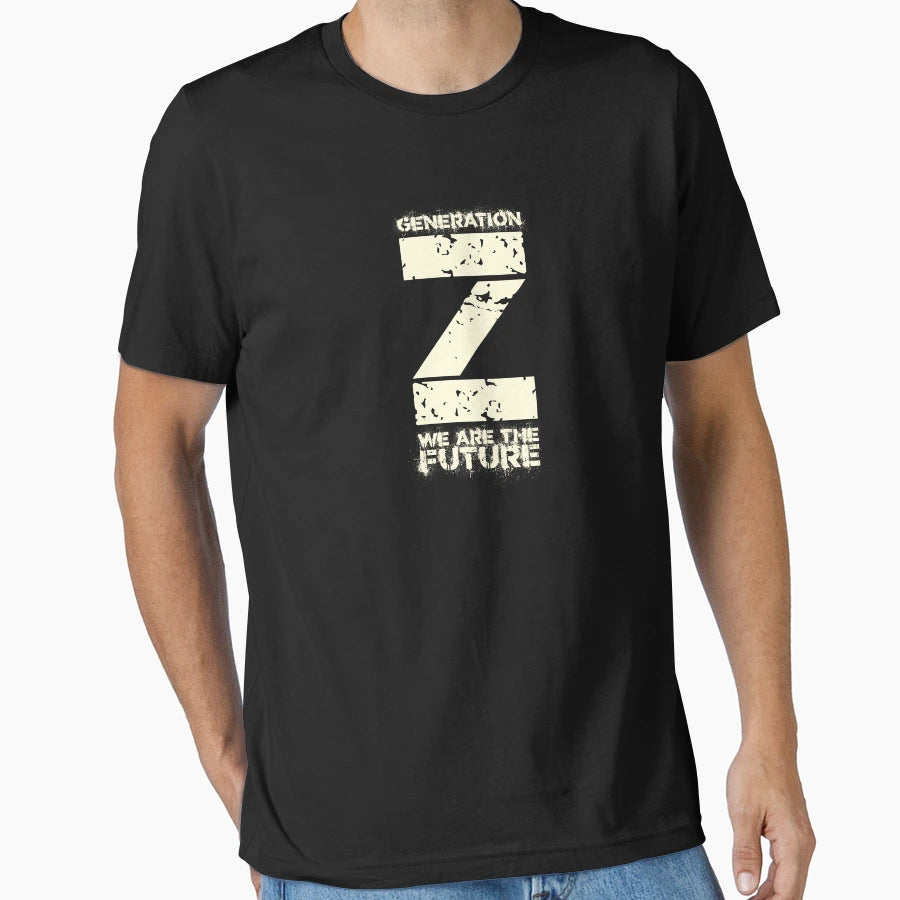 Generation Gen Z Teen Future T-Shirt - Custom Art Print for Adults - T-Shirt, Sweatshirt, Hoodie