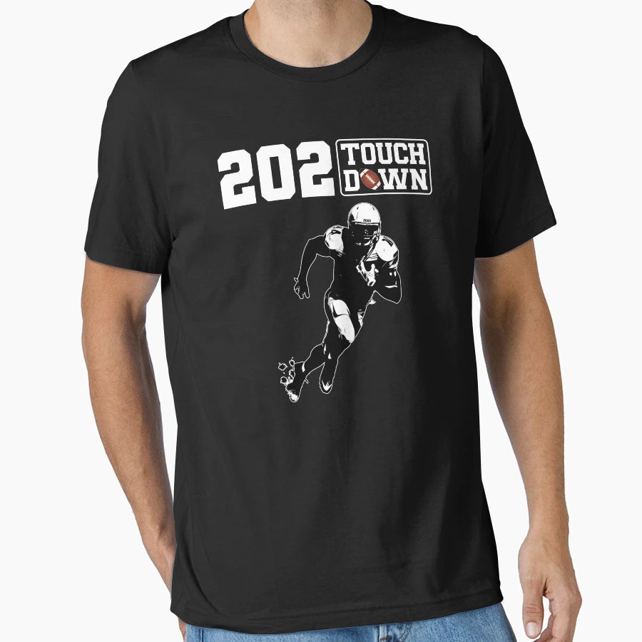 202 Touchdown 2026 New Year Game T-Shirt - Aesthetic Graphic for Adults - T-Shirt, Sweatshirt, Hoodie