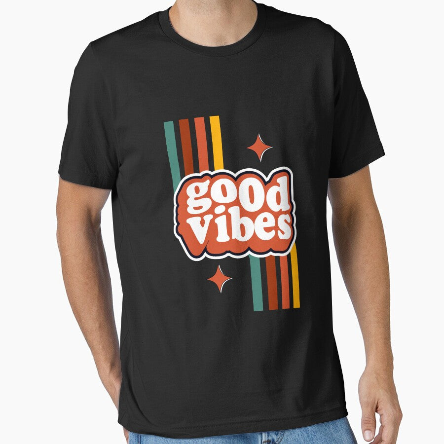 Good Vibes by Artify - Adult & Kids T-Shirts, Sweatshirts & Hoodies apparel design preview 1