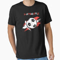Denmark Soccer Denmark Football Danish T-Shirt - Novelty Apparel Unisex - T-Shirt, Sweatshirt, Hoodie