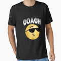 Coach Emoji T-Shirt - Fun Novelty Design for Adults - T-Shirt, Sweatshirt, Hoodie