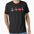 My Heart Beats Football T-Shirt - Streetwear Style for Adults - T-Shirt, Sweatshirt, Hoodie