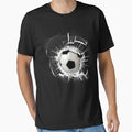 Soccer Ball Smash T-Shirt - Streetwear Style Unisex - T-Shirt, Sweatshirt, Hoodie