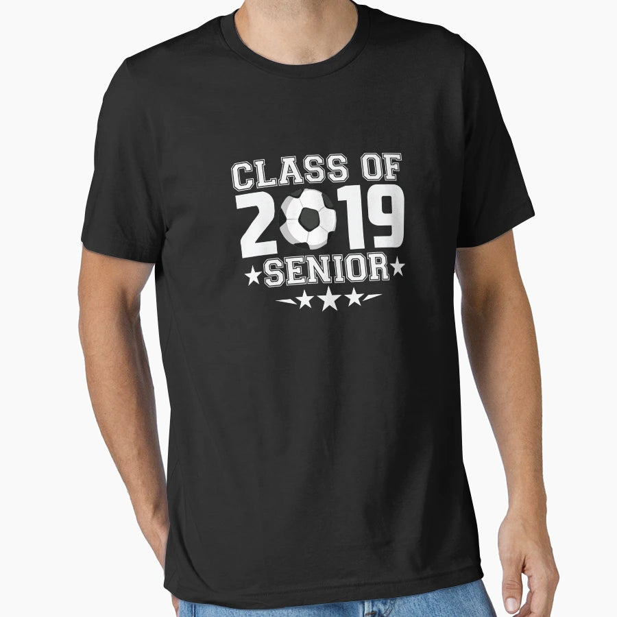 Class 2019 Senior Varsity Soccer Team T-Shirt - Custom Art Print Men Women - T-Shirt, Sweatshirt, Hoodie
