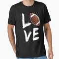 Football Love T-Shirt - Trendy Graphic Men Women - T-Shirt, Sweatshirt, Hoodie