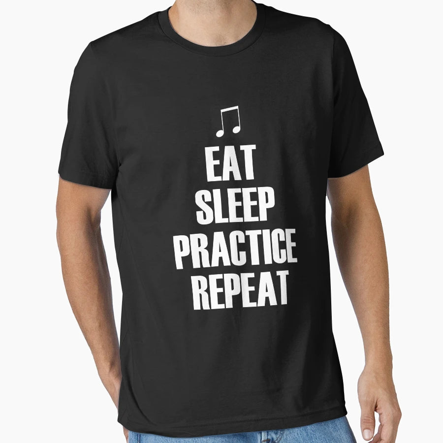 Practicing Is Life White T-Shirt - Streetwear Style Men Women - T-Shirt, Sweatshirt, Hoodie