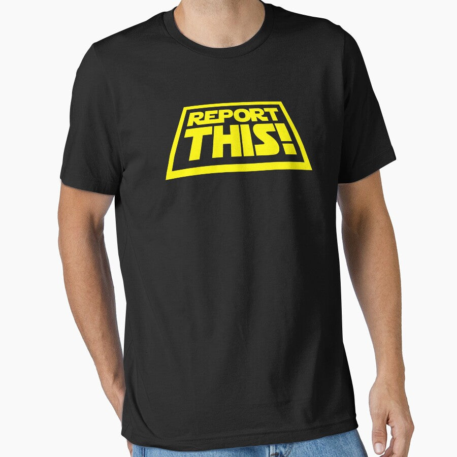 Report this! by Stuff'n'stuff - Adult & Kids T-Shirts, Sweatshirts & Hoodies apparel design preview 1
