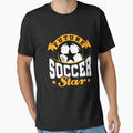 Future Soccer Star T-Shirt - Minimalist Print for Adults - T-Shirt, Sweatshirt, Hoodie