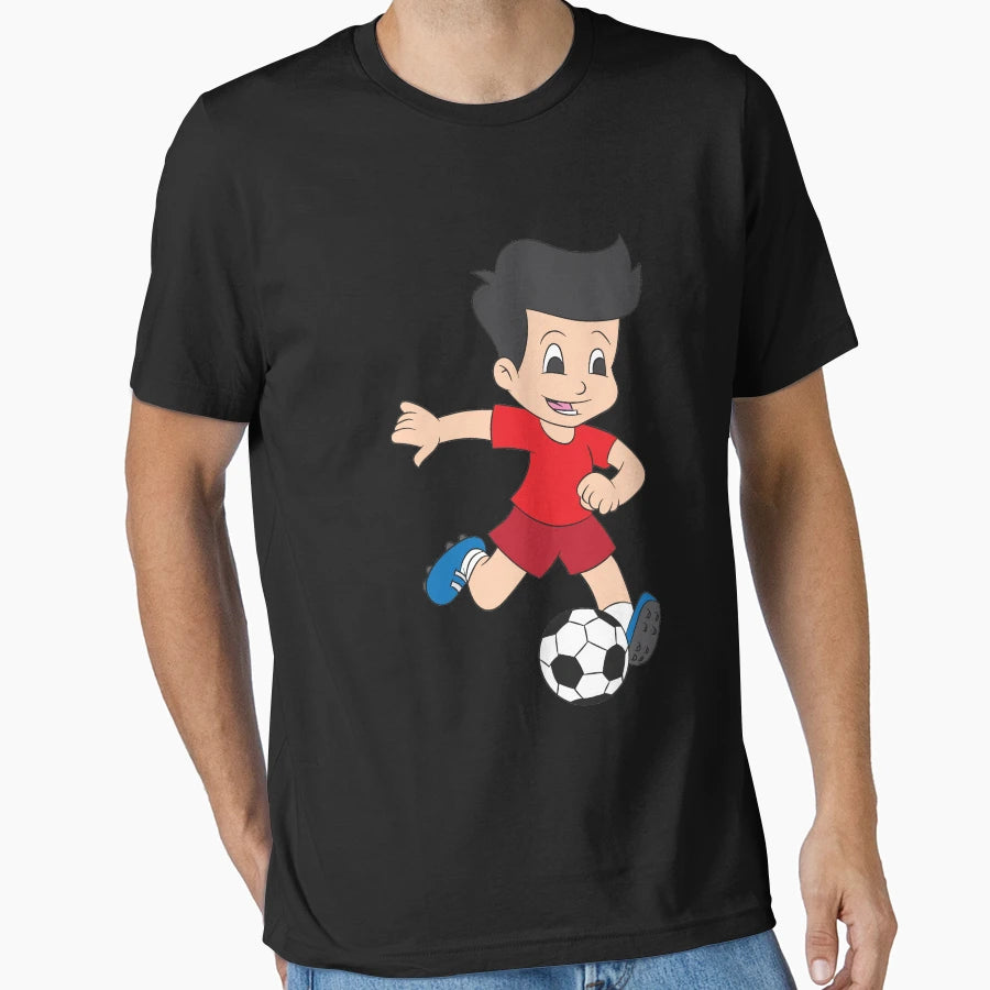 Football Soccer Footballer T-Shirt - Casual Everyday Wear Unisex - T-Shirt, Sweatshirt, Hoodie