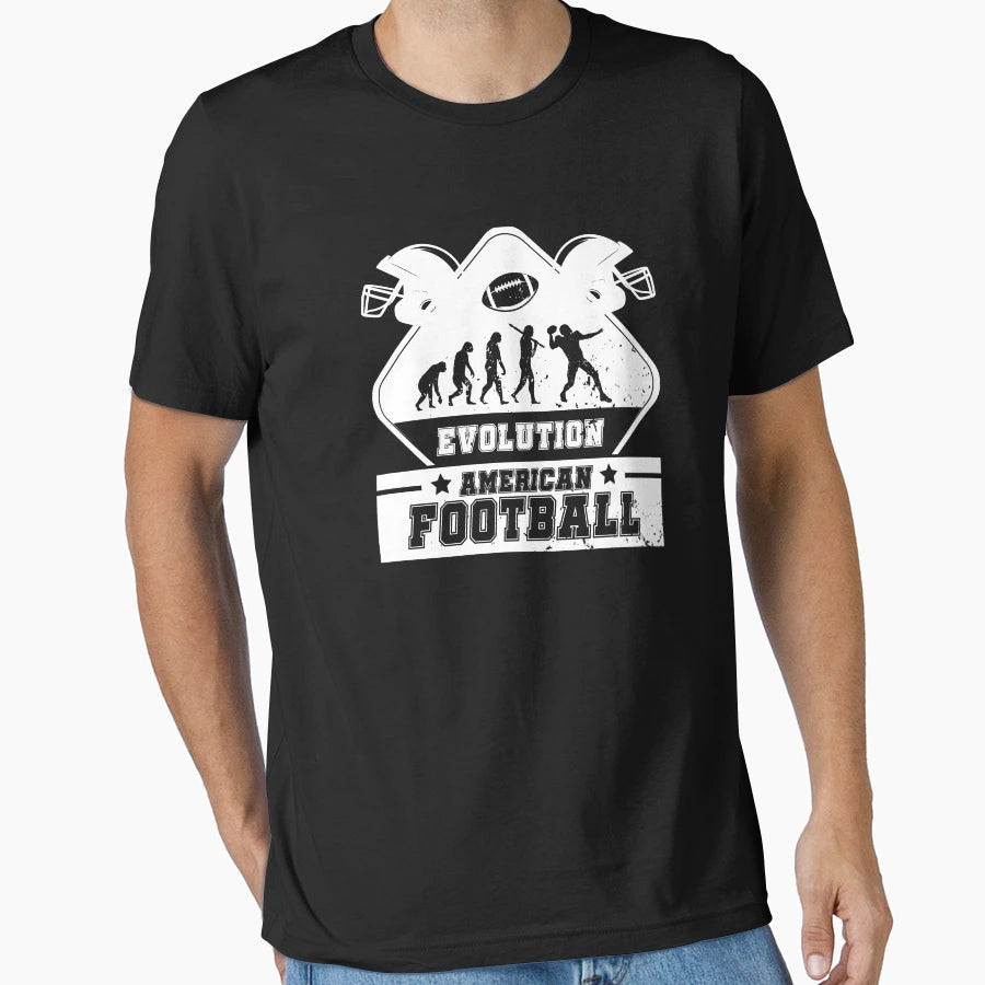 Evolution American Football T-Shirt - Streetwear Style Unisex - T-Shirt, Sweatshirt, Hoodie