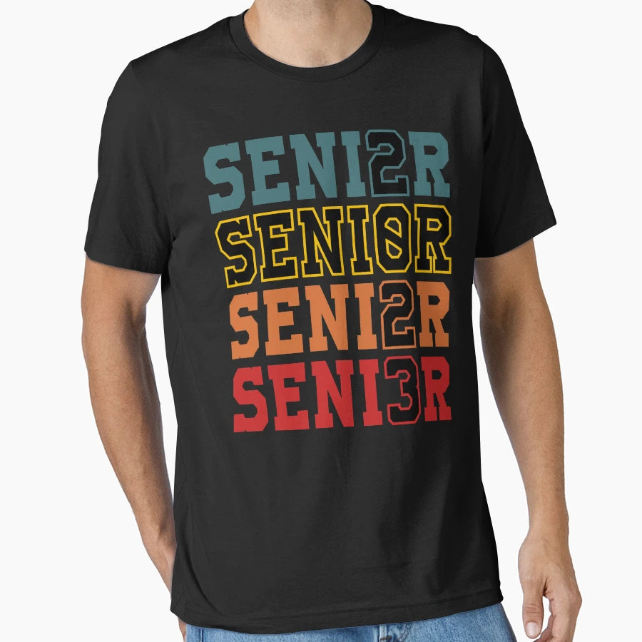 Funny Class 2023 Seniors 23 Senior T-Shirt - Trendy Graphic Unisex - T-Shirt, Sweatshirt, Hoodie