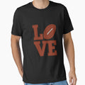 American Football Love T-Shirt - Novelty Apparel for Adults - T-Shirt, Sweatshirt, Hoodie