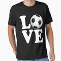 Soccer Love T-Shirt - Unique Graphic for Adults - T-Shirt, Sweatshirt, Hoodie