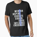 Teachers Mentor Inspire Educate Coach T-Shirt - Graphic Print for Adults - T-Shirt, Sweatshirt, Hoodie